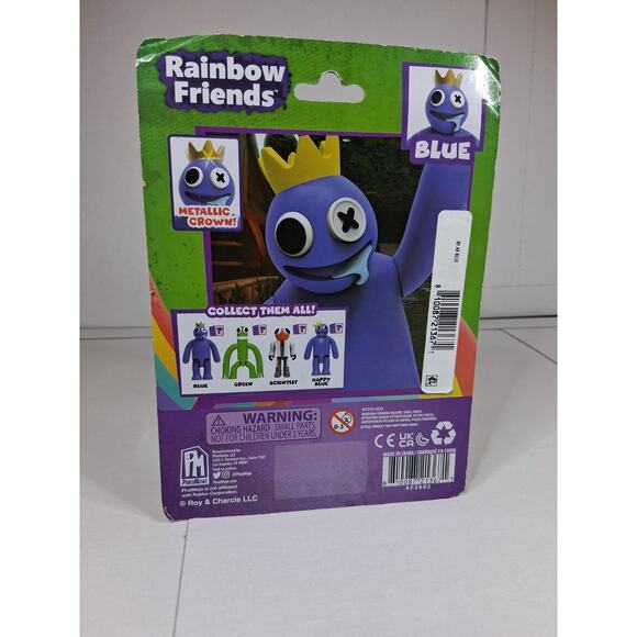 Rainbow Friends Blue 5" Posable Action Figure Series 1 PhatMojo – New in Package - Picture 2 of 4